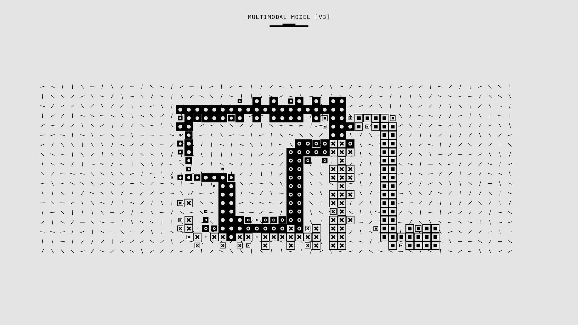 Abstrakcyjna monochromatyczna grafika symbolizująca sieć i protokoły TCP IP
